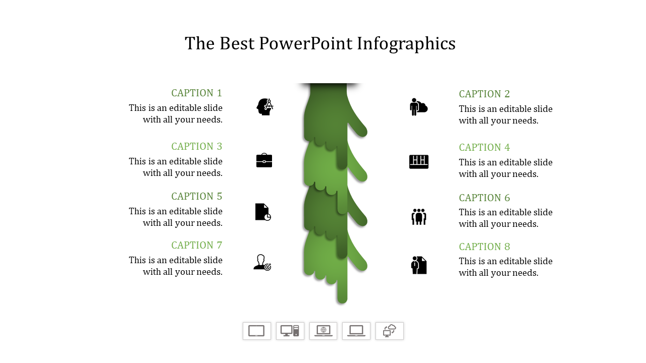 best powerpoint infographics-the best powerpoint infographics-green